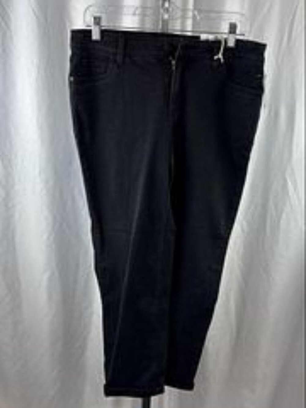 Tommy Bahama Indigo Palms Leila Black Slim Boyfriend Jeans Size 8